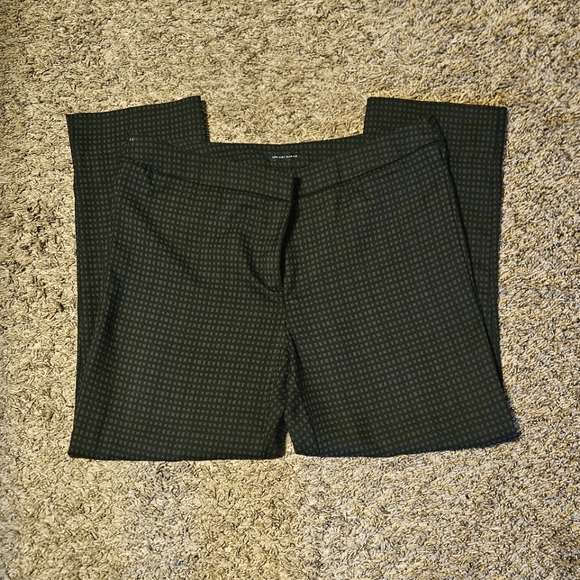 Worthington Low Rise Slim Fit Brown and Black Checkered Trousers Size 12T - Picture 6 of 6